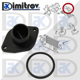 Фланец охладителна течност Seat Arosa Ibiza Inca Leon Toledo Skoda Felicia Octavia Volkswagen Bora Caddy Golf Lupo Polo Vento